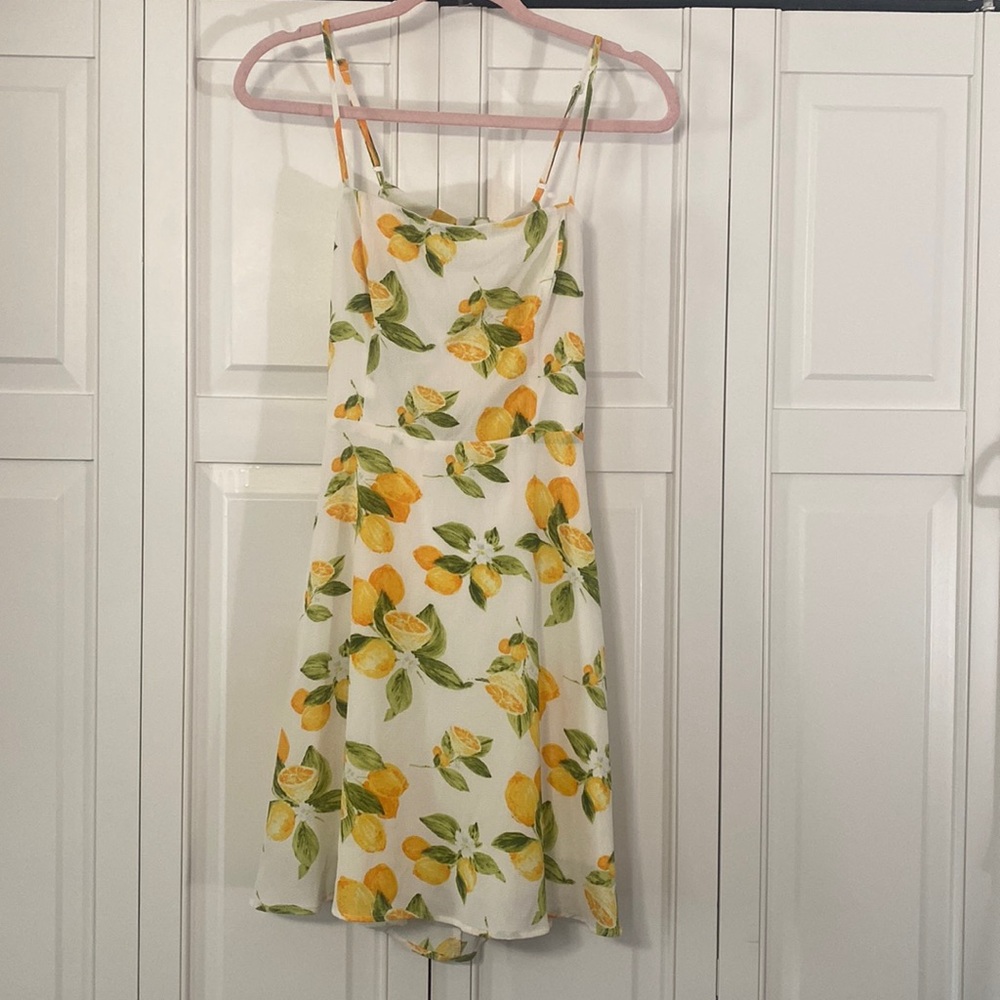 Women’s lemon sundress